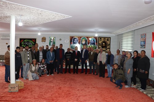 KAYMAKAM BİLİCİ İLÇEMİZDE BULUNAN CEMEVİNİ ZİYARET ETTİ