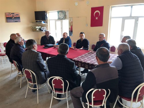 KAYMAKAM BİLİCİ KÖYLERİMİZİ ZİYARET ETMEYE DEVAM EDİYOR